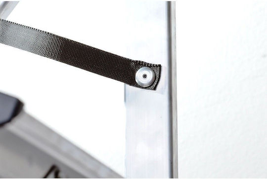 Aluminum Double-sided Ladder Drabest 2x2 0.4 M 125 Kg