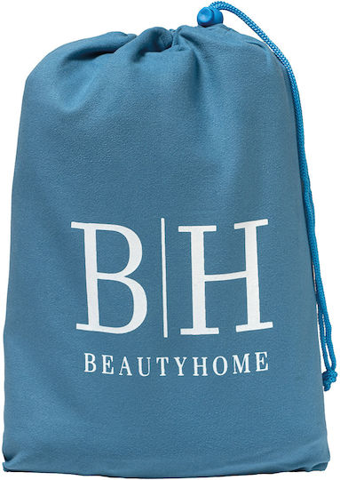 Beauty Home Teen Bathrobe Hooded Dynamic Art 3472 Blue 10-12 Years