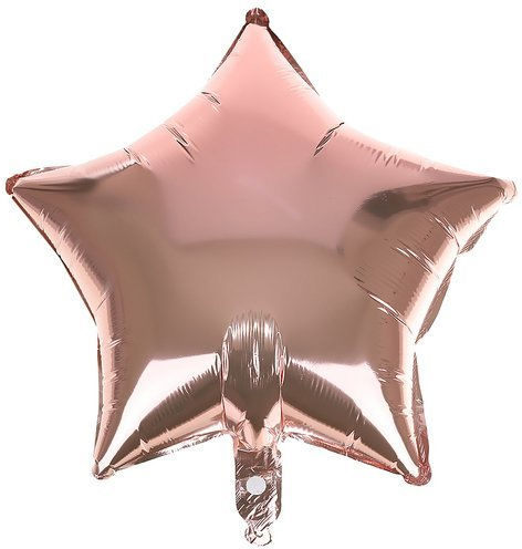 Zusammensetzung mit 36 Luftballons Briefe Rose Gold