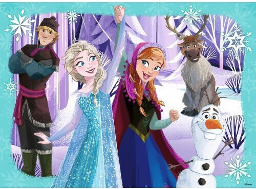 Puzzle Frozen 2D 100 Piese