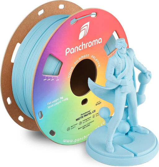 Polymaker PLA 3D Printer Filament 1.75mm Pastel Ice 1kg 1τμχ (Spool)