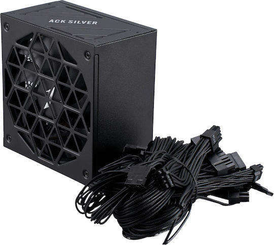 1STPLAYER PS-850BA7 850W Μαύρο Τροφοδοτικό Υπολογιστή Full Wired 80 Plus Silver