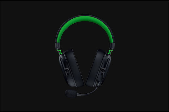 Razer BlackShark V3 X Hyperspeed for Xbox Ασύρματο Over Ear Gaming Headset με σύνδεση Bluetooth / USB Black/Green