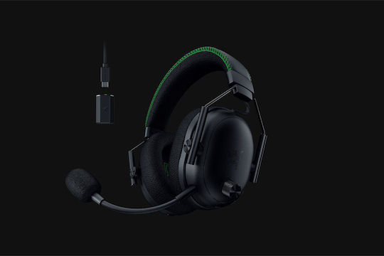 Razer BlackShark V3 Pro Wireless Over Ear Gaming Headset with Bluetooth / USB Connectivity Black/Green for PC / XBOX