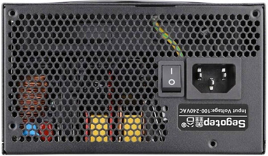 Segotep GM1000W Schwarz 1000W Vollständig modulares Netzteil 80 Plus Gold