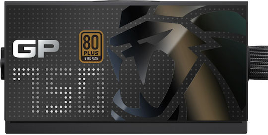 GameMax GP 750B 750W Black Power Supply Full Wired 80 Plus Bronze