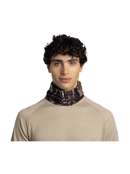 Buff Coolnet Uv Insect Shield Αθλητικό Περιλαίμιο Καφέ