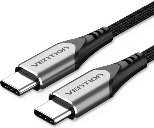 Vention USB 2.0 Kabel USB-C männlich - USB-C 60W Power Delivery Schwarz 2m TRDBH