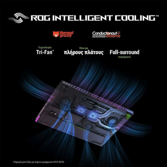 Asus ROG Strix G16 G614PR-RV063X 16" FHD+ 165Hz (Ryzen 9-8940HX/32GB/1TB SSD/GeForce RTX 5070 Ti/W11 Pro) (GR Keyboard)