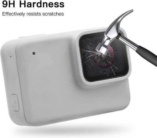 Glass Protector Gopro Hero 7 White Silver Screen Lens