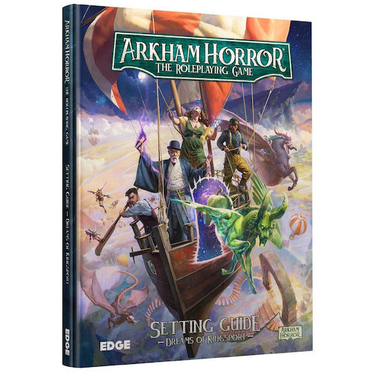 Arkham Horror Rollenspiele & Miniaturenkriegsspiele Setting Leitfäden Träume Kingsport
