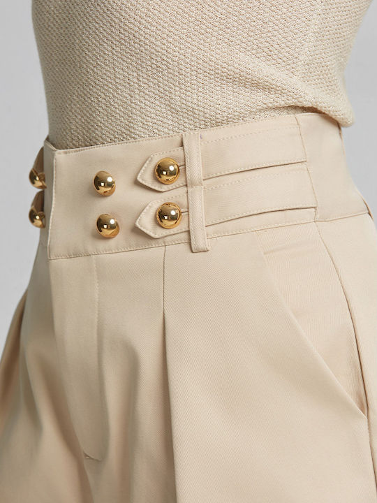 Damen Bermudas Beige