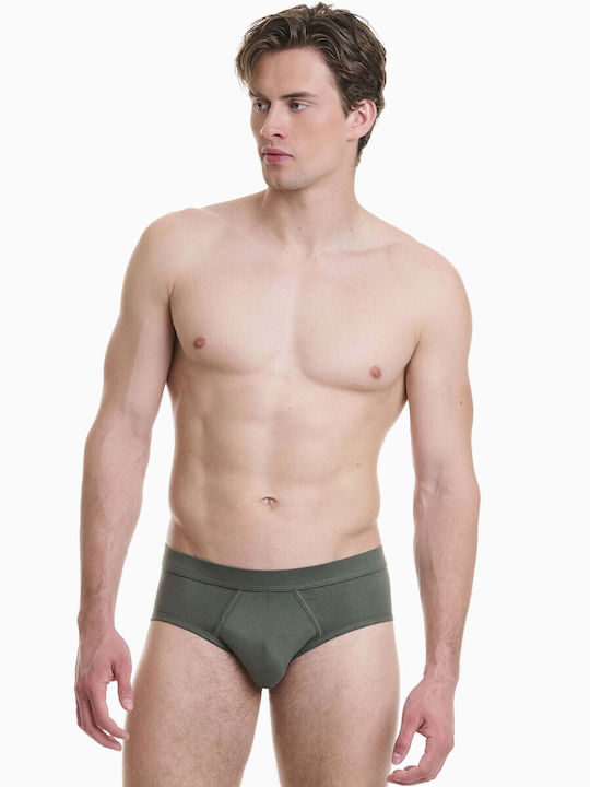 Ανδρικά Σλιπ Χακί 2Pack