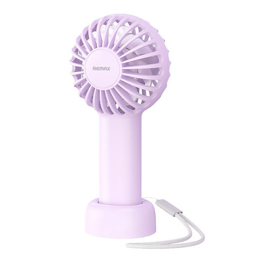 Remax Mini Pro F33 Ανεμιστηράκι Χειρός 5W Μωβ