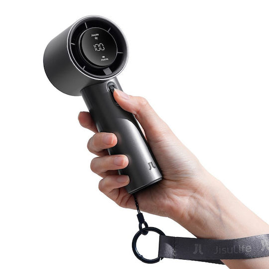 JisuLife Вентилатор Чанта За Ръка USB Без Перки 18W Сив