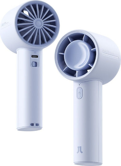 Jisulife Handheld Fan 10 4000mah Portable Usb Fan Blue