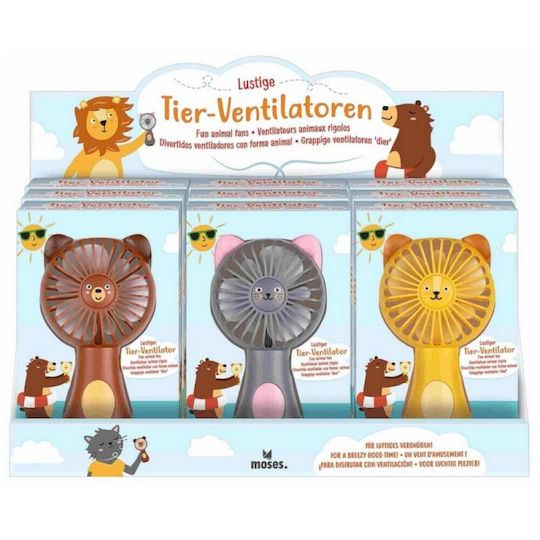 Moses Fan Lion Yellow M38079