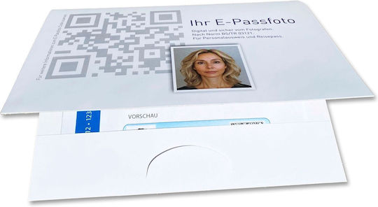 1x50 Daiber Passport Photo Folders E-passport Photo Portrait 14028