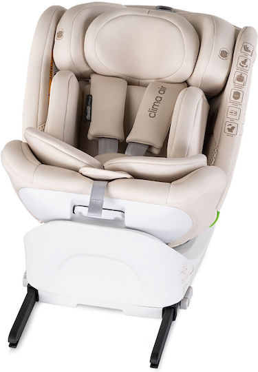 Chipolino Clima Air Детско Столче за Кола i-Размер с Isofix biscotta
