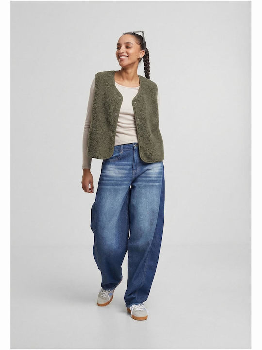 Khaki Women's Vest