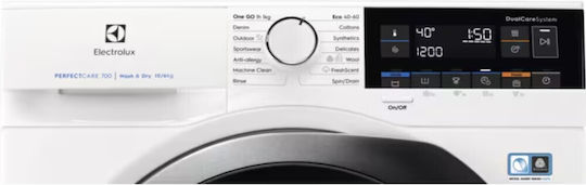 Electrolux EW7WP369S Пералня-Сушилня Ръхов 9kg/6kg С Парна Технология 1600 Оборота