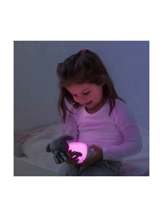 Zazu Night Light LED Elly USB Gray with Sensor