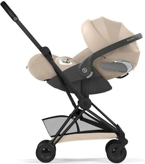 Cybex Coya Reversible Baby Stroller Suitable for Newborn Cozy Beige / Matt Black Frame 6.6kg