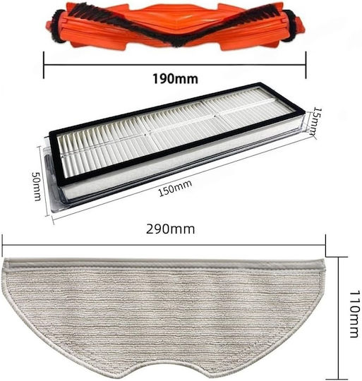 Set 7 Stück Ersatzteile Xiaomi S40 Ov81