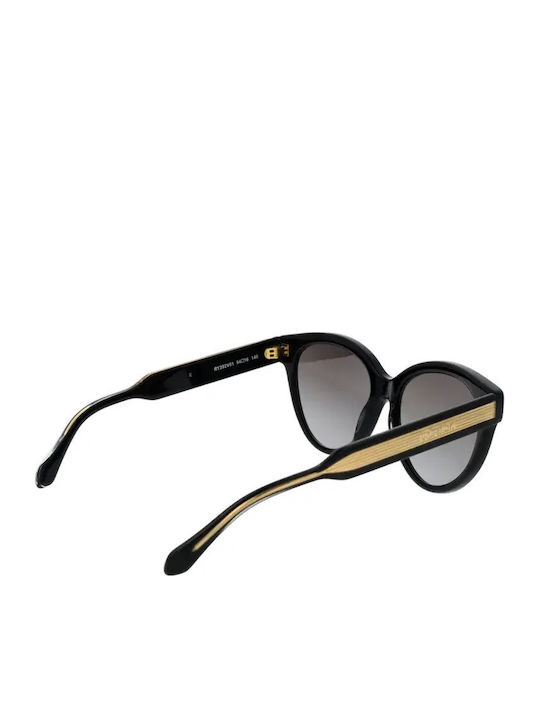 Replay Women's Sunglasses with Brown Tartaruga Plastic Frame and Gray Lens