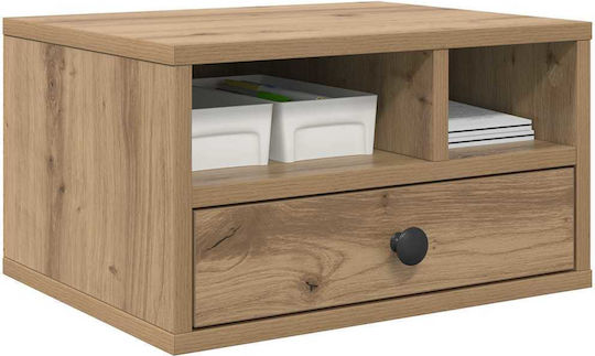 Vidaxl Stand Pentru Imprimantă Stejar Artizan 40 X 32 X 24 Cm Lemn Prelucrat