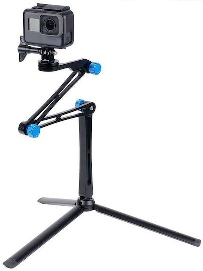 GoPro Adapter Monopods Tripods Stands Aluminium Schwarz