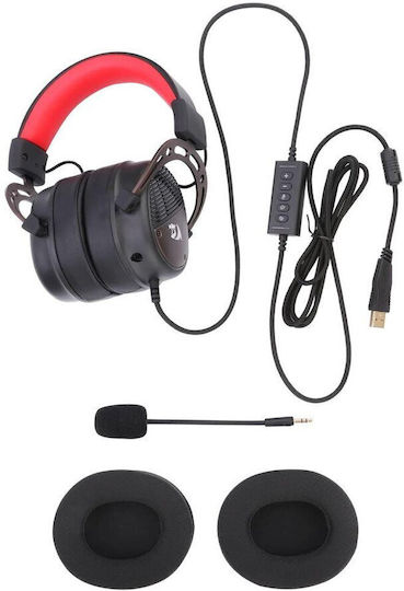 Redragon Thoridal H730 Надушници Геймърски слушалки с връзка USB Черен