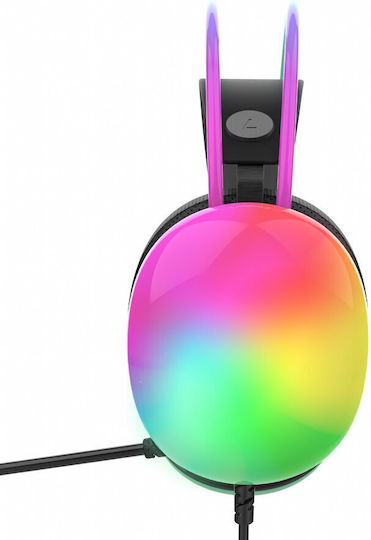 Inca IGK-X8S Over Ear Gaming Headset με σύνδεση USB