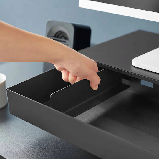 Yamazaki Schreibtisch Computer Monitor Ständer Mit Schublade (10188)