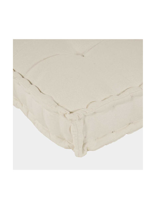 vidaXL Perne Pentru Scaune De Grădină Cu Spătar Crem 2 Buc 120x80 Cm