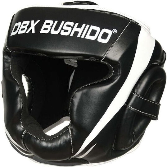 DBX Bushido Boxing Helmet Adult Full Face White