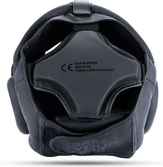 DBX Bushido Boxing Helmet Adult Full Face Synthetic Leather