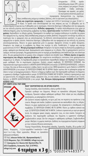 Raid Raid Insektizid Gel für Motten 6 Stück