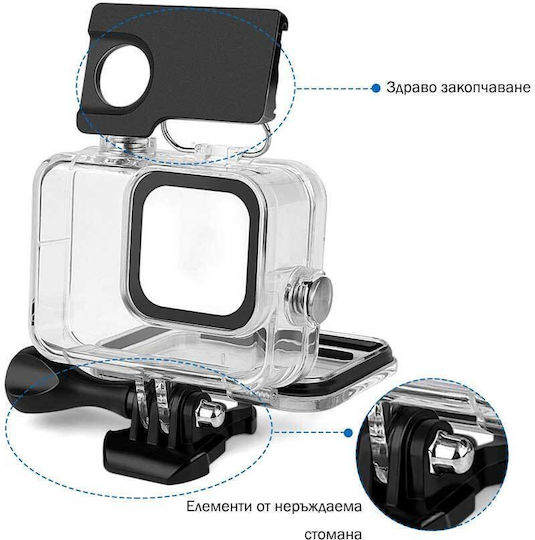 Waterproof Case Gopro Hero 8 Black Transparent