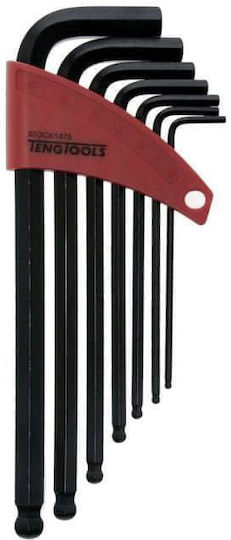Teng Tools Σετ 7 Κλειδιά Allen σε Σχήμα L