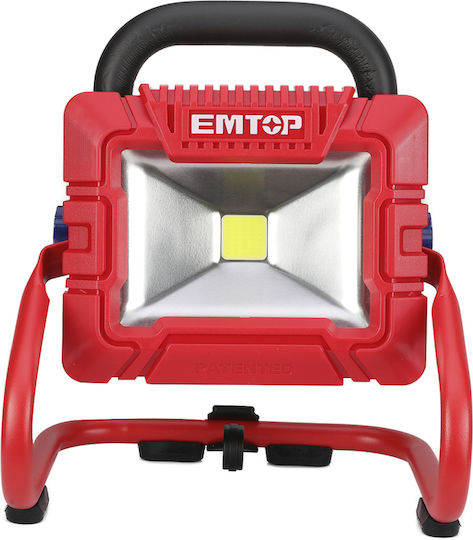 Emtop Battery LED Work Light Projector with Brightness up to 1800 Lumen