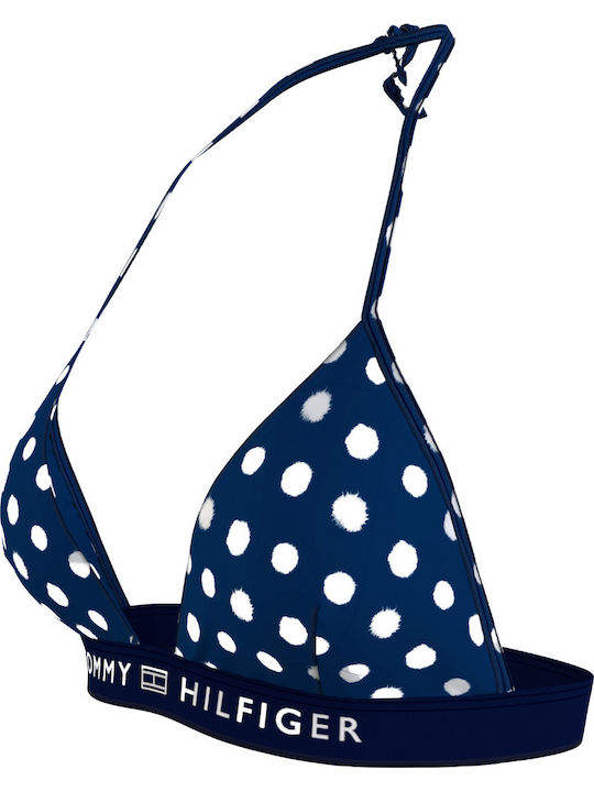 Fixed Foam Bikini Triunghi Albastru