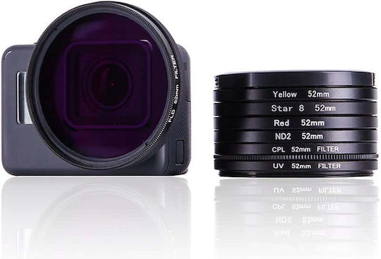 10-in-1 Filter Kit Gopro Hero 5 6 7 Hero 2018 52mm Adapter