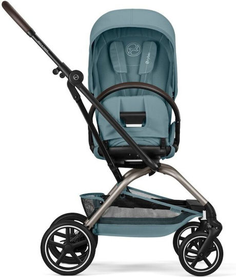 Cybex Eezy S Twist+2 TPE B Reversible Baby Stroller Suitable for Newborn Stormy Blue