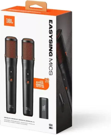 JBL Микрофони Караоке Безжични EasySing Черен