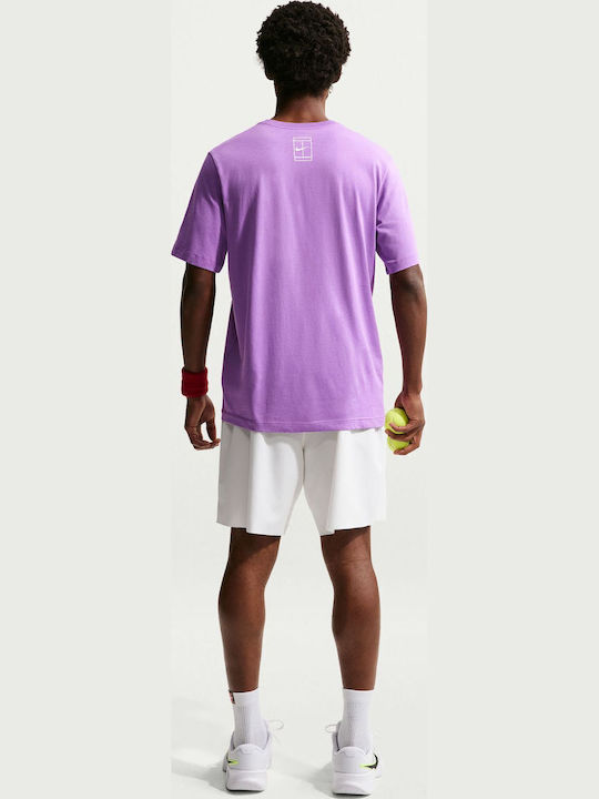 Nike Nikecourt Μπλούζα Μωβ