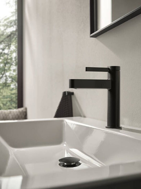Hansgrohe Αναμεικτική Μπαταρία Νιπτήρα Κομμωτηρίου Μαύρη