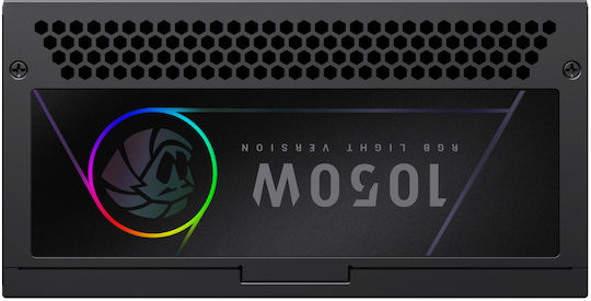 GameMax RGB 1050G 1050W Μαύρο Τροφοδοτικό Υπολογιστή Full Modular 80 Plus Gold