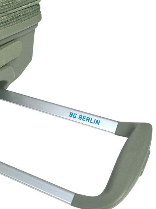 Bg Berlin Expandable Zip2 Μεγάλη Βαλίτσα Ταξιδίου Σκληρή Χακί με 4 Ρόδες Ύψους 69.5εκ.