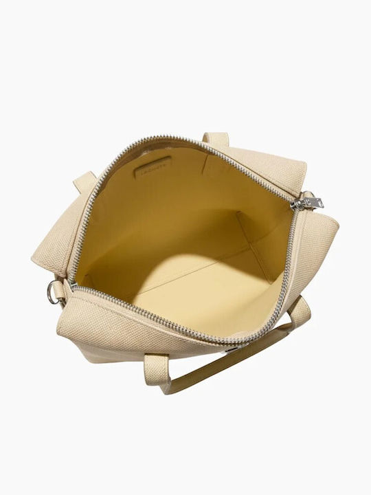 Shopping Bag Γυναικεία Τσάντα Shopper Ώμου Μπεζ